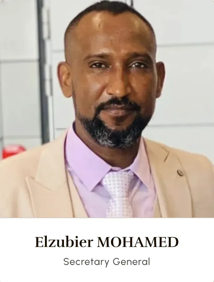 Portrait of Elzubier MOHAMED, Secretary General